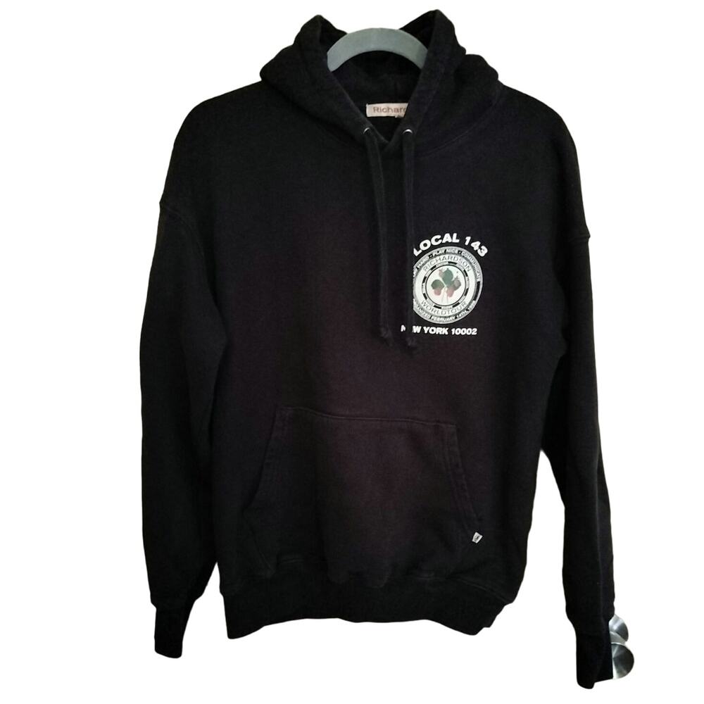 Richardson Size 2 S Hoodie Sweatshirt Strawberry Teamster Local Union USA Made